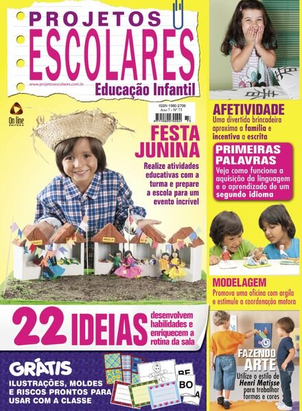 Projetos Escolares Educacao Infantil – 19 Julho 2024 Cover