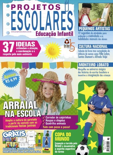 Projetos Escolares Educacao Infantil – 26 Julho 2024 Cover