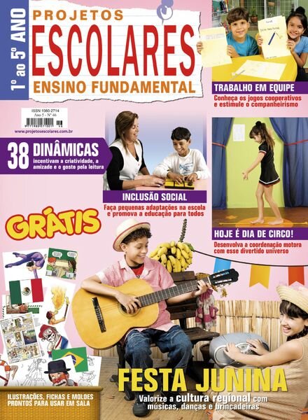 Projetos Escolares Ensino Fundamental – 26 Julho 2024 Cover