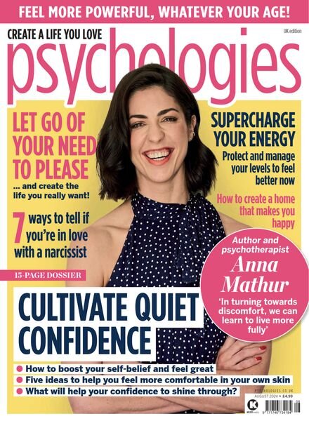 Psychologies UK – August 2024 Cover