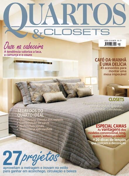 Quartos & Closets – 26 Julho 2024 Cover