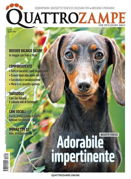 QuattroZampe – Agosto 2024 Cover