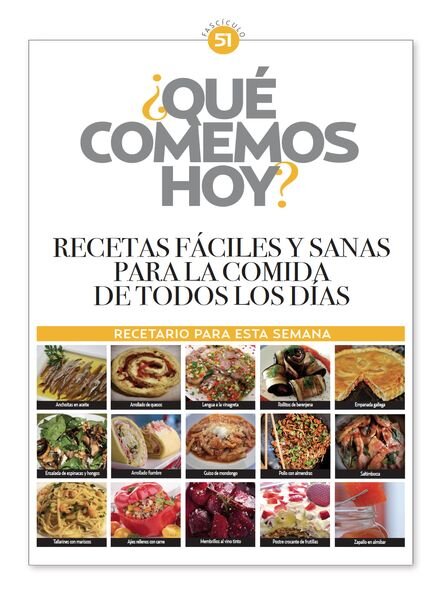 Que comemos hoy – Fasciculo 8 2024 Cover
