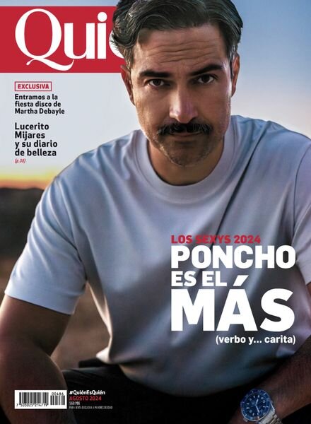 Quien – Agosto 2024 Cover