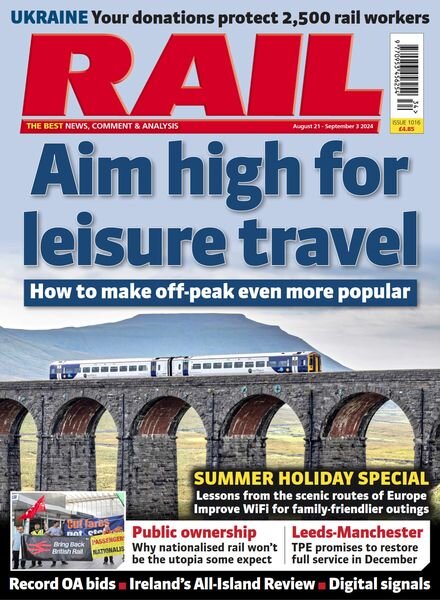 Rail – August 2024 Cover