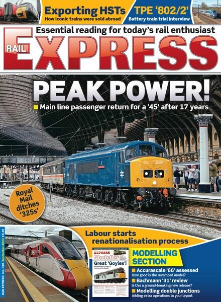 Rail Express – September 2024 Cover