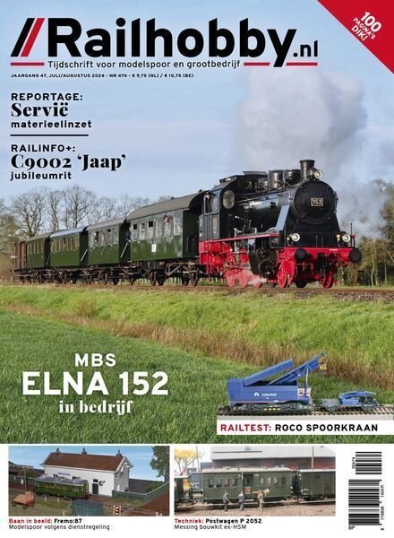 Railhobby – Juli-Augustus 2024 Cover