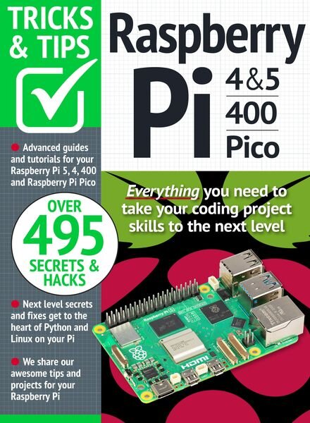 Raspberry Pi Tricks and Tips – August 2024 Cover