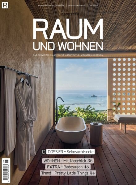 Raum und Wohnen – August-September 2024 Cover