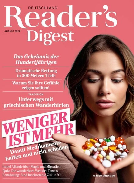 Reader’s Digest Germany – August 2024 Cover
