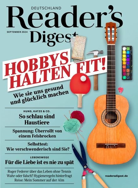 Reader’s Digest Germany – September 2024 Cover