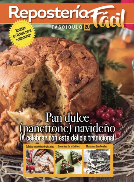 Reposteria facil – Fasciculo 8 2024 Cover