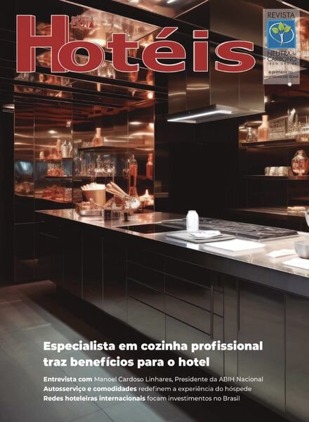 Revista Hoteis – Agosto 2024 Cover