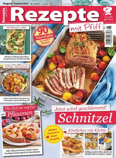 Rezepte mit Pfiff – August-September 2024 Cover