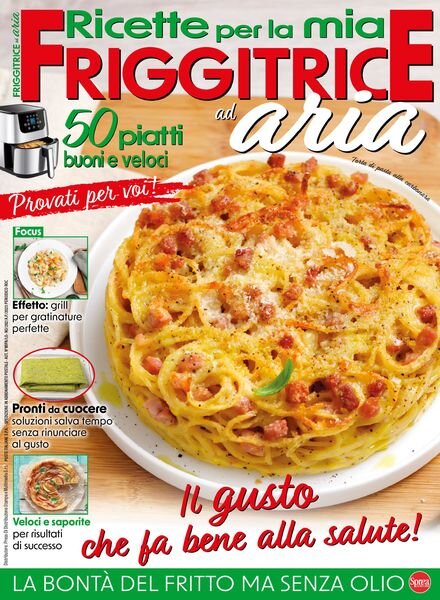 Ricette Per Friggitrici Ad Aria – Agosto-Settembre 2024 Cover