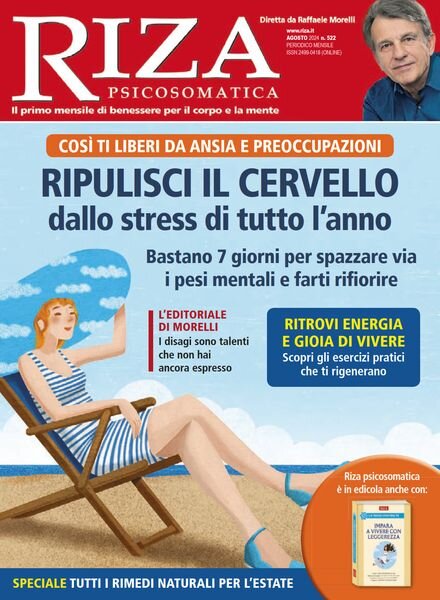 Riza Psicosomatica – Agosto 2024 Cover