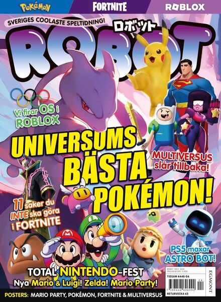 Robot – Augusti 2024 Cover