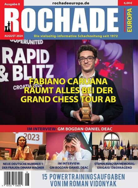 Rochade Europa – August 2024 Cover
