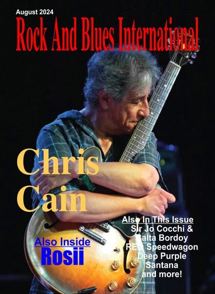 Rock And Blues International – August 2024 Cover