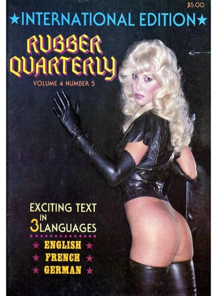 Rubber Quarterly – Volume 4 Number 5 1979 Cover