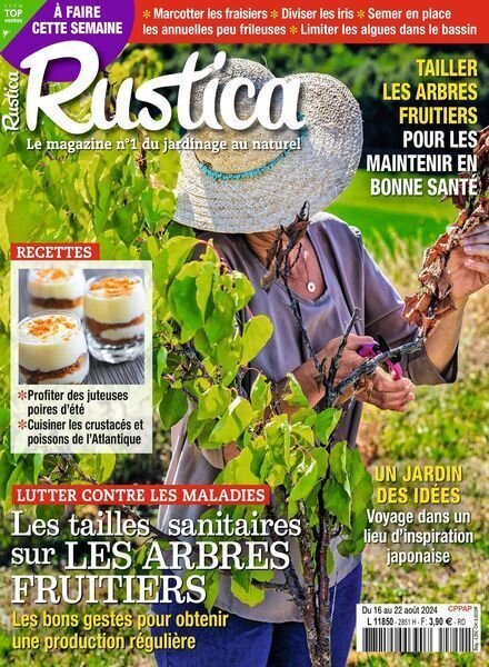 Rustica – 16 Aout 2024 Cover