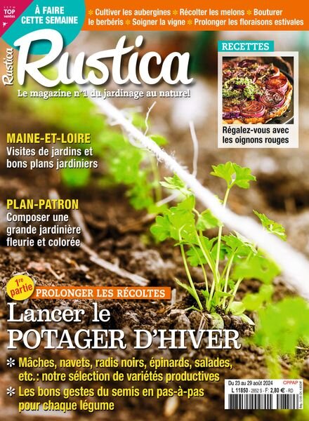 Rustica – 23 Aout 2024 Cover