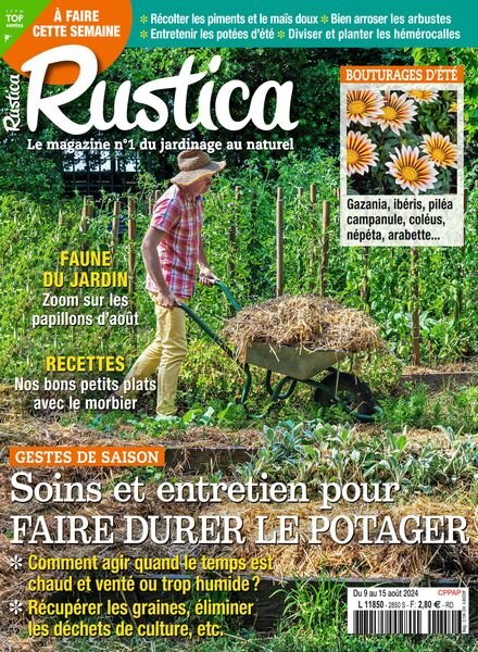 Rustica – 9 Aout 2024 Cover
