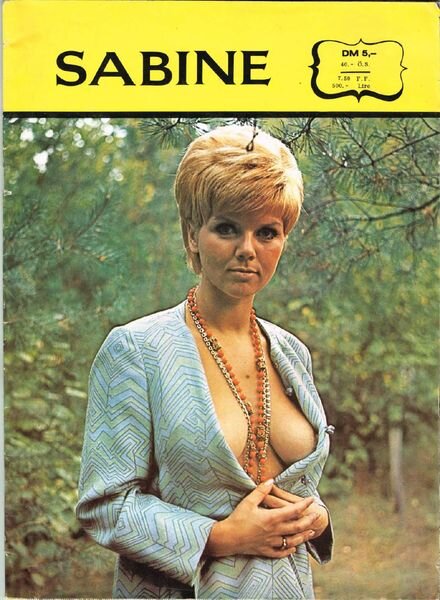 Sabine Germany – anni 60 Cover