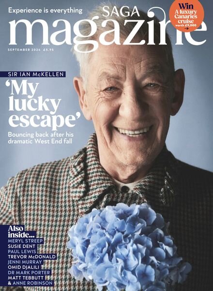 Saga Magazine – September 2024 Cover