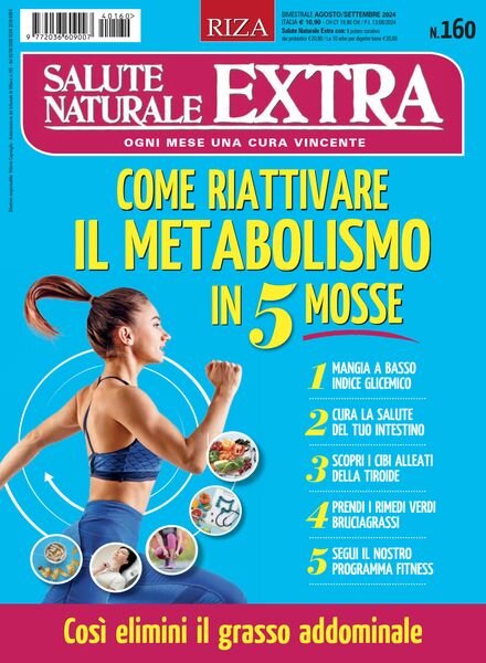 Salute Naturale Extra – Agosto-Settembre 2024 Cover