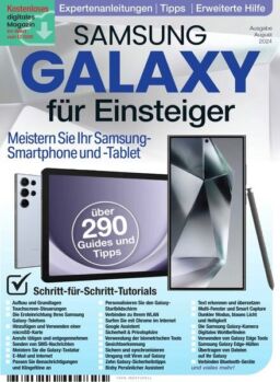 Samsung Galaxy fur Einsteiger – August 2024