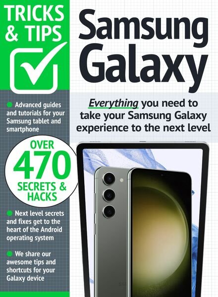 Samsung Galaxy Tricks and Tips – August 2024 Cover