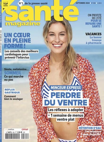 Sante Magazine – Septembre 2024 Cover
