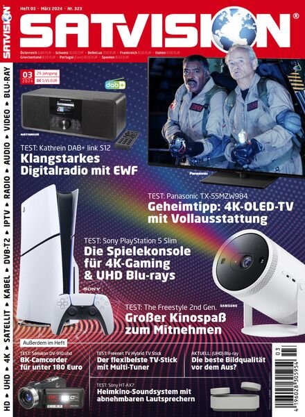 Satvision – Marz 2024 Cover