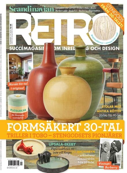 Scandinavian Retro – Juli 2024 Cover