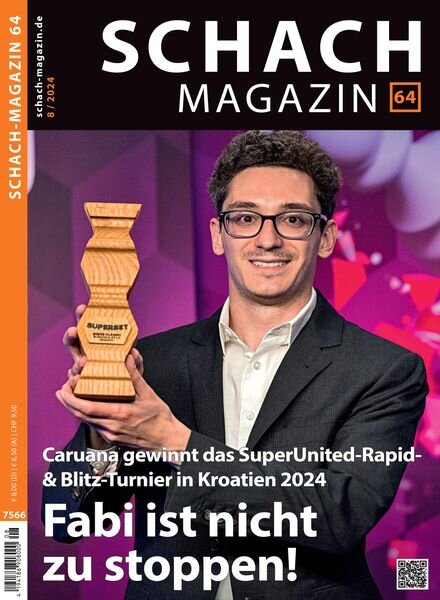 Schach-Magazin 64 – August 2024 Cover