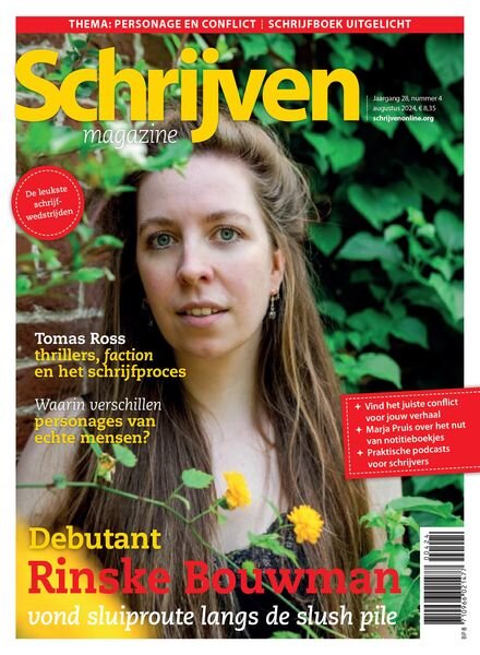 Schrijven Magazine – Augustus 2024 Cover