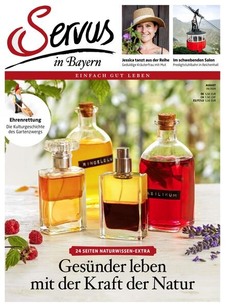 Servus in Bayern – August 2024 Cover