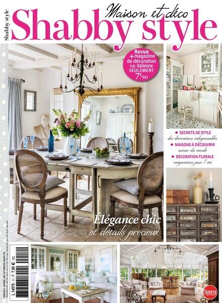 Shabby Style France – Aout-Septembre 2024 Cover