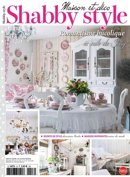 Shabby Style France – Juin-Juillet 2024 Cover