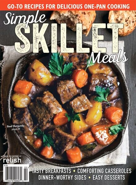 Simple Skillet Meals – 2024 Cover