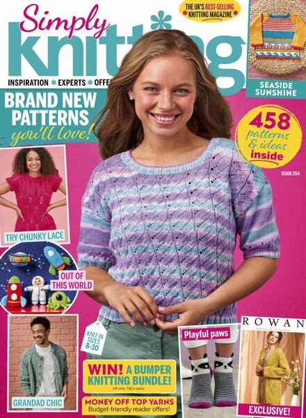 Simply Knitting – September 2024 Cover