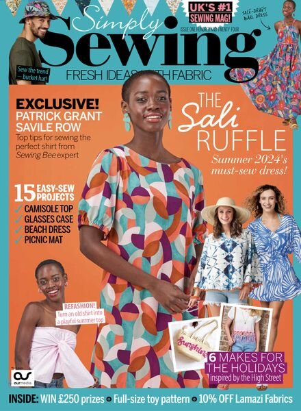 Simply Sewing – Issue 124 2024 Cover