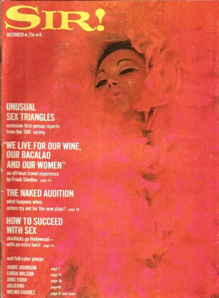 Sir – October 1970 Cover