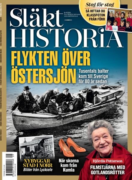 Slakthistoria – Augusti 2024 Cover