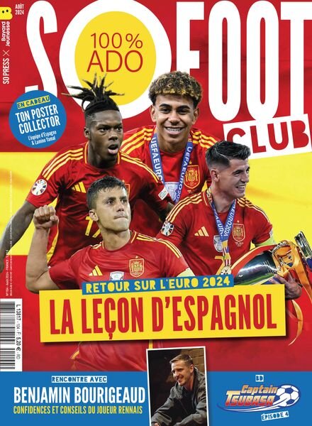 So Foot Club – Aout 2024 Cover