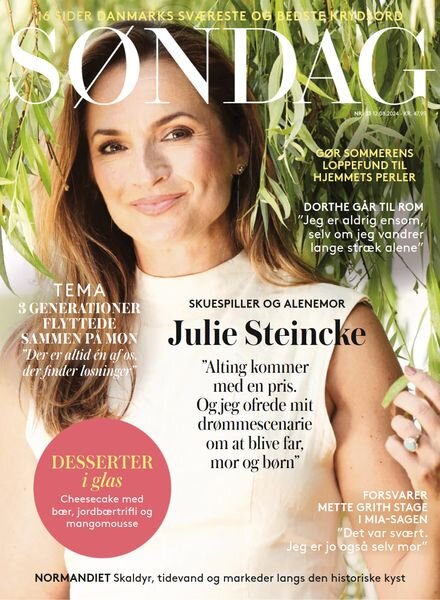 Sondag – 12 August 2024 Cover