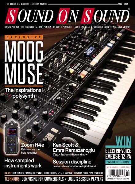 Sound On Sound USA – September 2024 Cover