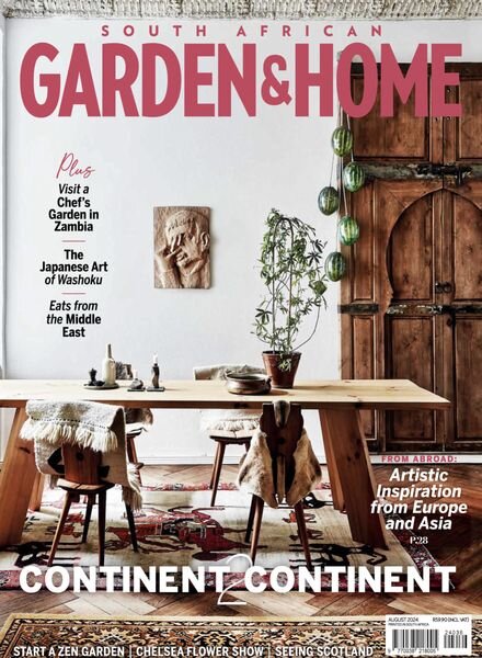 South African Garden and Home – August 2024 Cover