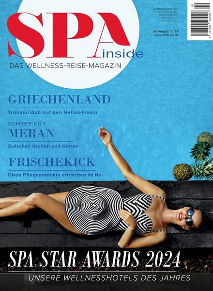 Spa Inside Germany – Juli-August 2024 Cover